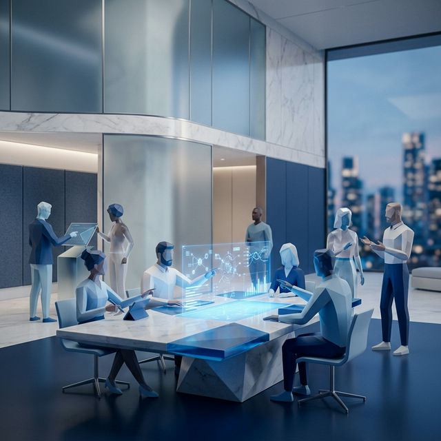 Vibrant Workspace